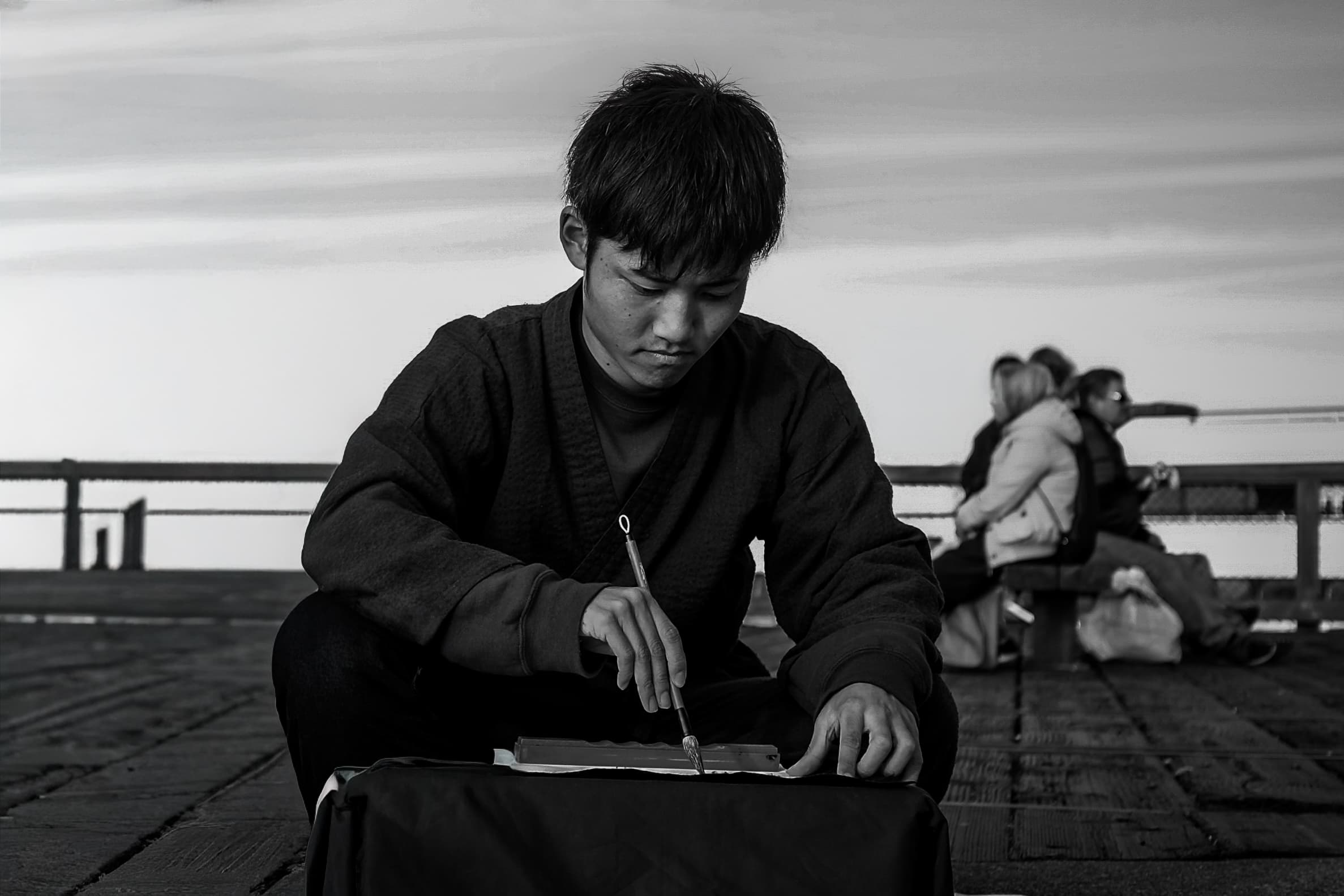YUYA — native Japanese calligrapher